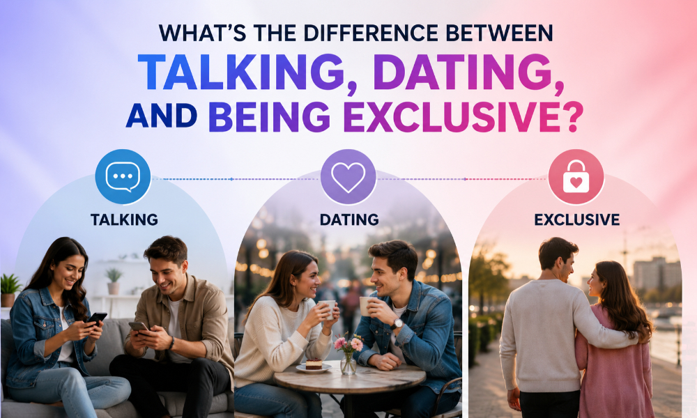 What’s the Difference Between Talking, Dating, and Being Exclusive?
